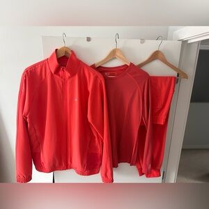 Like New Figs Fireside Bomber Men’s M Jacket Womens UnderScrub L Uman pants L